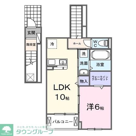 アヴィニア グランツの物件間取画像
